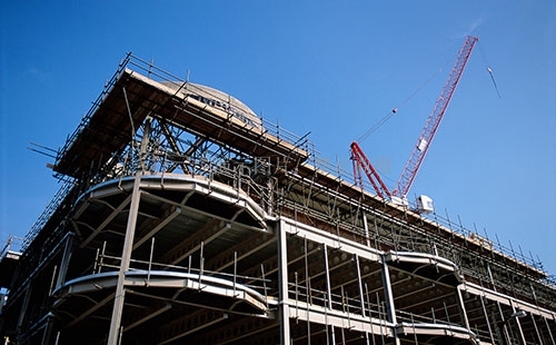 湖南洋湖公园施工租赁起重机